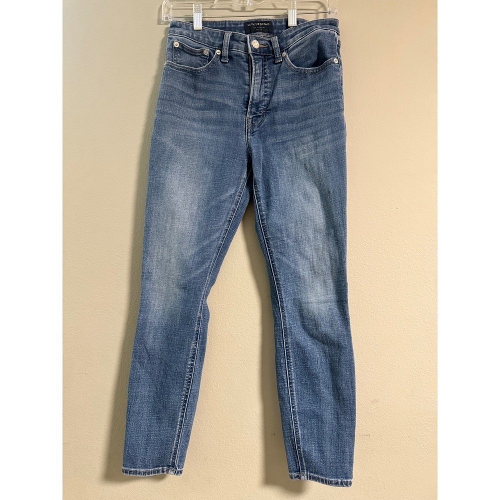 Lucky Brand Womens Size‎ 6 28 Ankle Bridgette High Rise Skinny Jeans Blue